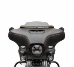Harley Davidson Beleuchtete Windschutzscheibenverkleidung Schwarz -Sportster Meister Verkaufsgeschäft 57000395 3 harley3