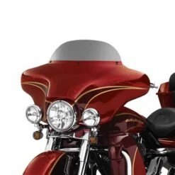 Harley Davidson Bat Wing Medium Windabweiser 7" Dunkel Getönt