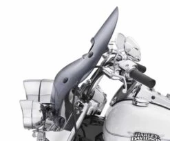 Harley Davidson Belüftete Windsplitter Windschutzscheibe 16" Dunkel Getönt -Sportster Meister Verkaufsgeschäft 57400159 3