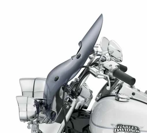 Harley Davidson Belüftete Windsplitter Windschutzscheibe 16" Dunkel Getönt 5 Harley Davidson Belüftete Windsplitter Windschutzscheibe 16" Dunkel Getönt – Bild 5