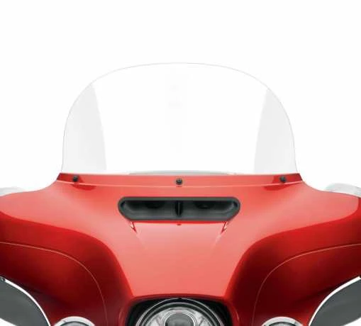 Harley Davidson Bat Wing Windschutzscheibe 12" Klar 2 Harley Davidson Bat Wing Windschutzscheibe 12" Klar – Bild 2