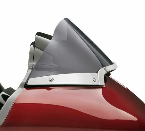 Harley Davidson Billet Windschildverkleidung Seitenverzierung Chrom 2 Harley Davidson Billet Windschildverkleidung Seitenverzierung Chrom – Bild 2