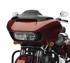 Harley Davidson Low-Profile Windschutzscheibe 4" Dunkel Getönt -Sportster Meister Verkaufsgeschäft 57400310 3 harley2
