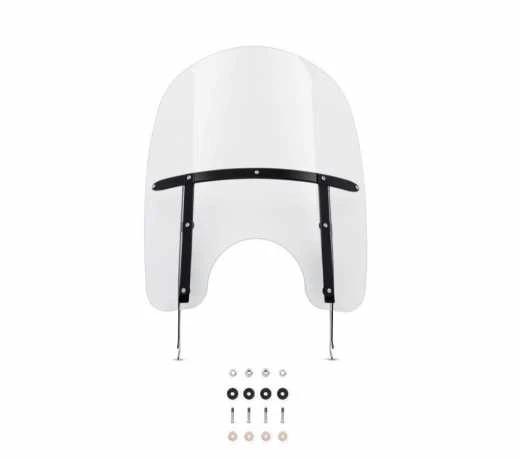 Harley Davidson King-Size Abnehmbares Windschild 21" Klar & Schwarz 1 Harley Davidson King-Size Abnehmbares Windschild 21" Klar & Schwarz