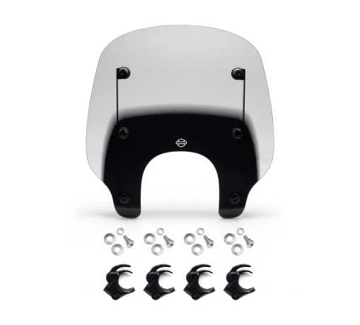 Harley Davidson Quick-Release Compact Windschild Smoke/schwarz 1 Harley Davidson Quick-Release Compact Windschild Smoke/schwarz