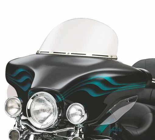 Harley Davidson Windschutzscheibe 10" Klar 2 Harley Davidson Windschutzscheibe 10" Klar – Bild 2