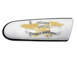 Harley Davidson Live To Ride Luftfilter-Zierblende
