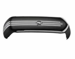 Harley Davidson Defiance Ventilator Luftfilter-Zierblende, Schwarz & Highlights