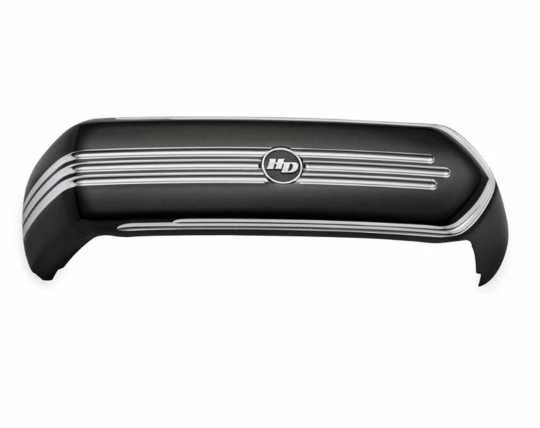 Harley Davidson Defiance Ventilator Luftfilter-Zierblende, Schwarz & Highlights 1 Harley Davidson Defiance Ventilator Luftfilter-Zierblende, Schwarz & Highlights