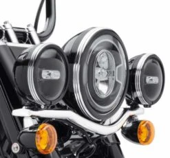 Harley Davidson Defiance Scheinwerfer Zierring 7" Constrast Cut -Sportster Meister Verkaufsgeschäft 61400349 3
