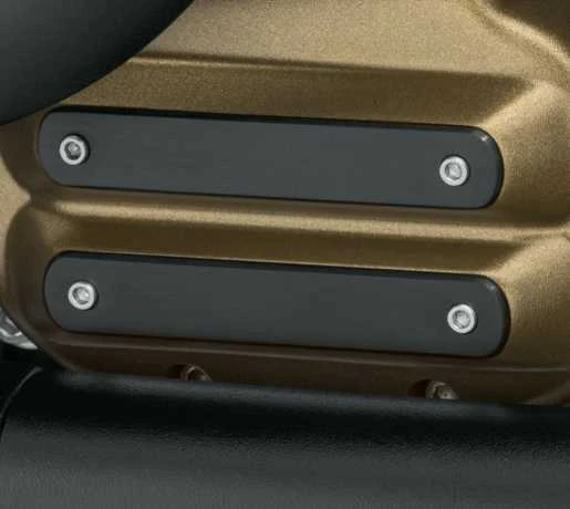 Harley Davidson Dominion Einsatz Groß, Schwarz Gebürstet 2 Harley Davidson Dominion Einsatz Groß, Schwarz Gebürstet – Bild 2