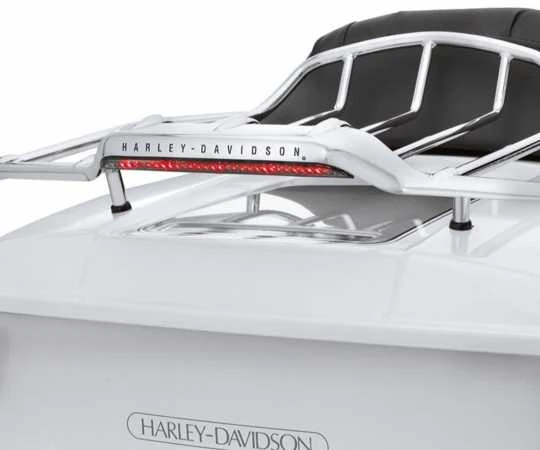 Harley Davidson LED-Beleuchtung Für Air Wing Gepäckträger, Rotes Glas 3 Harley Davidson LED-Beleuchtung Für Air Wing Gepäckträger, Rotes Glas – Bild 3