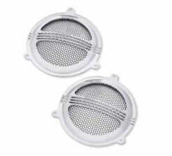 Harley Davidson Defiance Batwing Fairing Lautsprecher-Verzierung Chrom