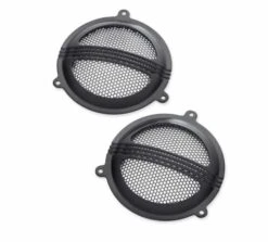 Harley Davidson Defiance Batwing Fairing Lautsprecher-Verzierung Schwarz