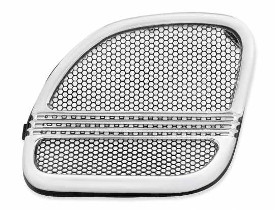 Harley Davidson Defiance Fairing Lautsprecher-Verzierung Chrom 1 Harley Davidson Defiance Fairing Lautsprecher-Verzierung Chrom