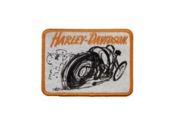 Harley-Davidson Aufnäher Patch Doodle Rider