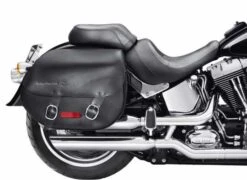 Harley Davidson Abnehmbare Leder-Satteltaschen Glatt -Sportster Meister Verkaufsgeschäft 90200616a 3