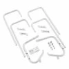 Harley Davidson Twin Rail Satteltaschen-Schutzbügel-Kit Chrom