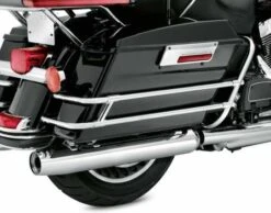 Harley Davidson Twin Rail Satteltaschen-Schutzbügel-Kit Chrom -Sportster Meister Verkaufsgeschäft 91216 97 21