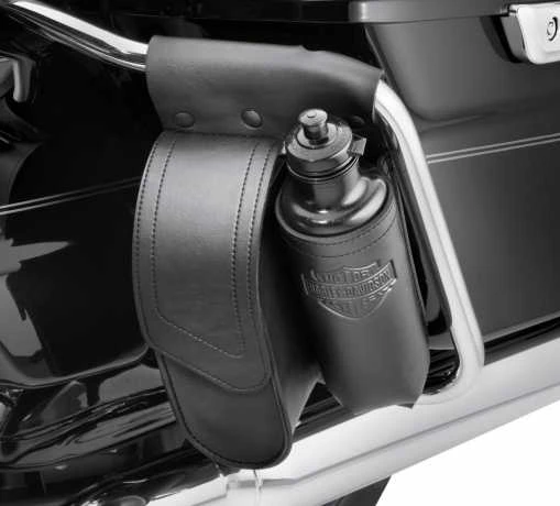 Harley Davidson Satteltaschen Schutzbügeltasche Mit Wasserflaschenhalter - Links 2 Harley Davidson Satteltaschen Schutzbügeltasche Mit Wasserflaschenhalter - Links – Bild 2