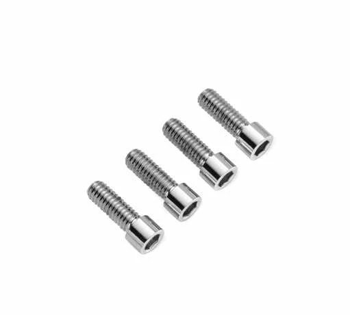 Harley Davidson Schrauben-Kit Für Lenkerklemmstücke, Chrom 2 Harley Davidson Schrauben-Kit Für Lenkerklemmstücke, Chrom – Bild 2