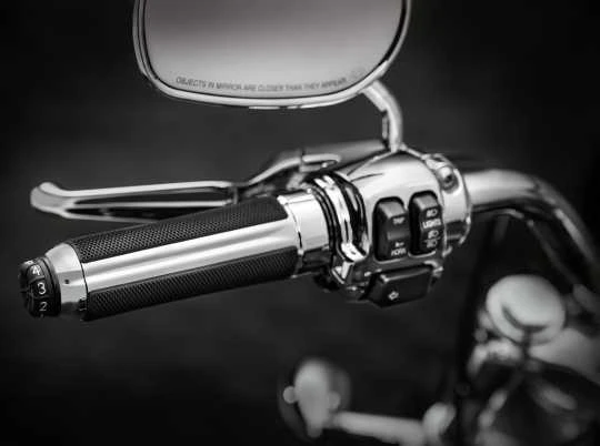 Harley Davidson Lenkergriffe Airflow Beheizt 3 Harley Davidson Lenkergriffe Airflow Beheizt – Bild 3