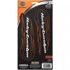 Harley-Davidson Aufkleber Chroma H-D Text Mit Tribal