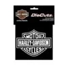 Harley-Davidson Fensteraufkleber Bar & Shield Die Cutz