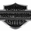 Harley-Davidson Tone Tone Aluminium Aufkleber