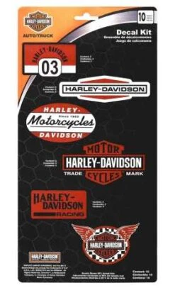 Harley-Davidson Aufkleber Set Chroma Vintage Race Inspired