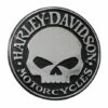 Harley-Davidson Aufkleber Willie G Skull Chrom
