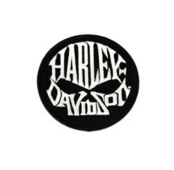 Harley-Davidson Aufnäher Willie G Skull Text