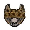 Harley-Davidson Aufnäher Skull & Wings